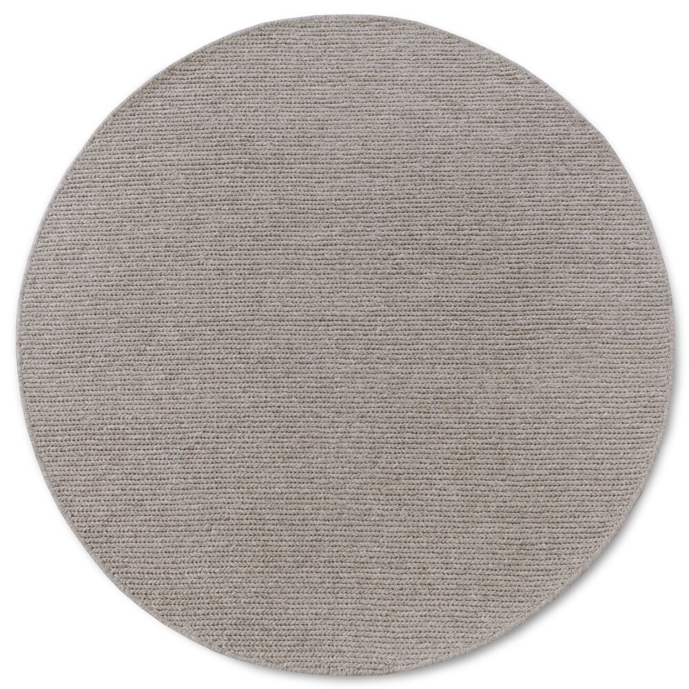 Runder Wollteppich - Francois Leinen/Beige Runder Wollteppich - Francois Leinen/Beige