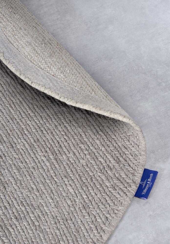 Runder Wollteppich - Francois Leinen/Beige Runder Wollteppich - Francois Leinen/Beige