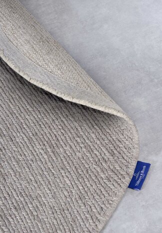 Runder Wollteppich - Francois Leinen/Beige Runder Wollteppich - Francois Leinen/Beige