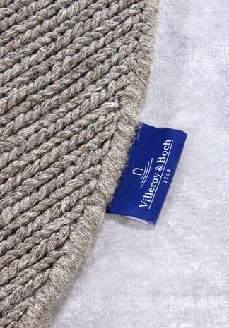 Runder Wollteppich - Francois Leinen/Beige Runder Wollteppich - Francois Leinen/Beige