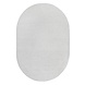Ovale Wollteppich - Francois Weiß/Creme Ovale Wollteppich - Francois Weiß/Creme