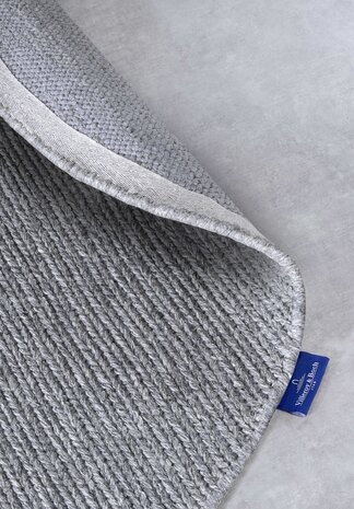 Ovale Wollteppich - Francois Grau - 160x230 cm Ovale Wollteppich - Francois Grau - 160x230 cm