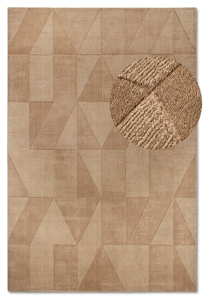 Wollteppich - Ursule Beige Wollteppich - Ursule Beige