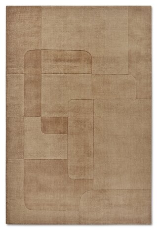 Wollteppich - Charlotte - Terrakotta Wollteppich - Charlotte - Terrakotta