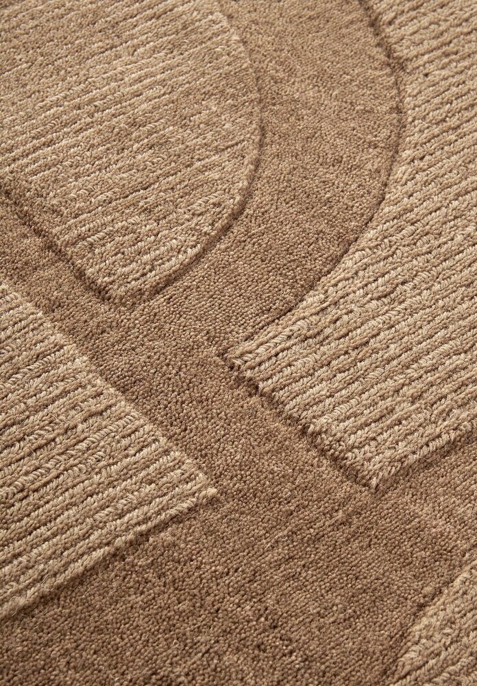 Wollteppich - Alexis - Terrakotta Wollteppich - Alexis - Terrakotta