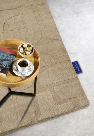 Wollteppich - Alexis - Beige Wollteppich - Alexis - Beige