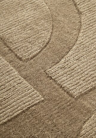 Wollteppich - Alexis - Beige Wollteppich - Alexis - Beige