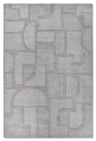 Wollteppich - Alexis - Grau Wollteppich - Alexis - Grau
