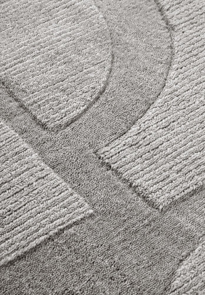 Wollteppich - Alexis - Grau Wollteppich - Alexis - Grau
