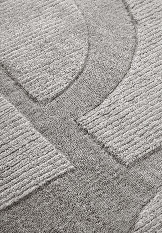 Wollteppich - Alexis - Grau Wollteppich - Alexis - Grau