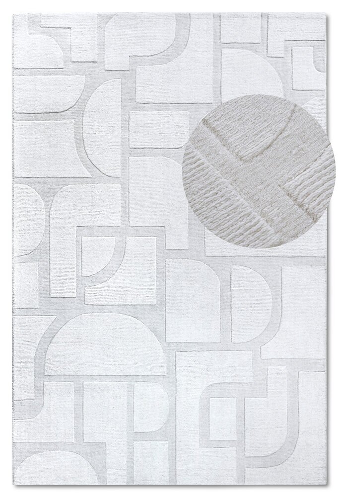 Wollteppich - Alexis - Creme Wollteppich - Alexis - Creme