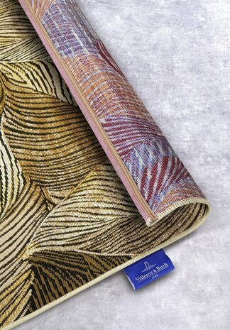 Villeroy & Boch Teppich für In & Outdoor - Eugene - Gold/Schwarz Villeroy & Boch Teppich für In & Outdoor - Eugene - Gold/Schwarz