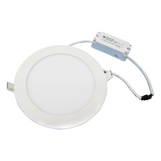 TSONG Platte Inbouw LED Downlighter 12W IP41 Φ170*Η14mm Zaagmaat 155mm