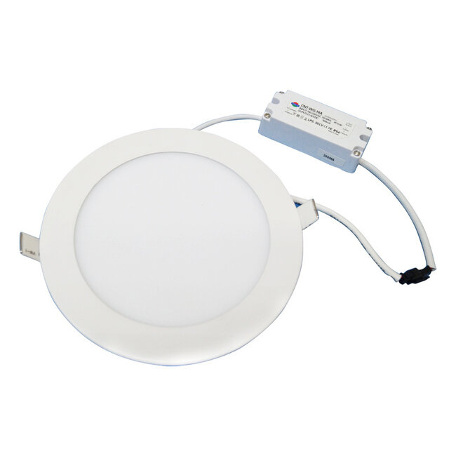 TSONG Platte Inbouw LED Downlighter 12W IP41 Φ170*Η14mm Zaagmaat 155mm