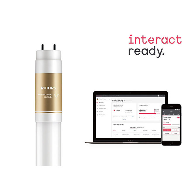 PHILIPS 10x MASCon LEDtube IA 1500mm UO 25W 840 T8 66976800 (*10x)