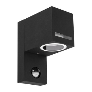 STRÜHM IP54 Wandarmatuur Forest S/D 1xGU10 LED 230V Zwart 590147733603