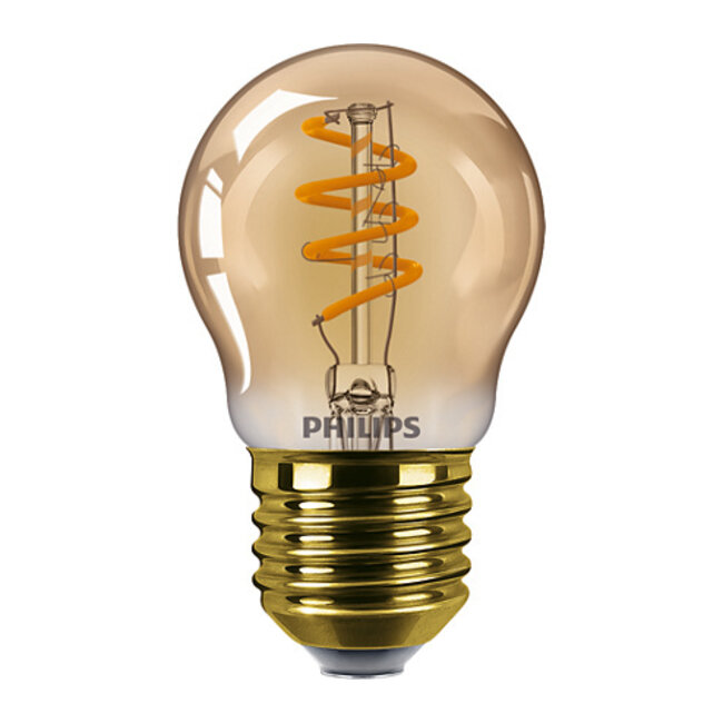 PHILIPS MASTER VLE LEDLuster D 2.6-15W P45 E27 818 GOLD SP G 31607200