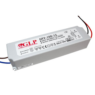 GLP GPV-100-12 power supply 100W/12V/8.3A IP67 5901885208251