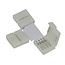 MW LIGHTING CLICK-10T-RGB 3-zijdige connector t.b.v. 10mm RGB LED strip zonder draad