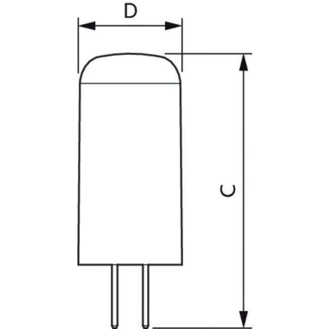 PHILIPS CorePro LEDcapsule LV 1.8-20W GY6.35 827 76779200