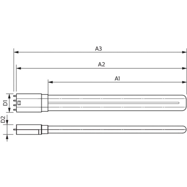 PHILIPS CorePro LED PLL HF 24W 865 4P 2G11 82843400