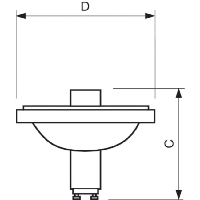 PHILIPS MASTERColour CDM-R111 Elite 70W/930 GX8.5 40D 68978200