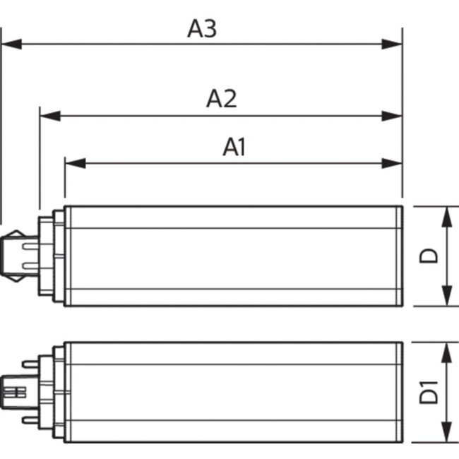 PHILIPS CorePro LED PLT HF 18.5W 830 4P GX24q-4 48788800