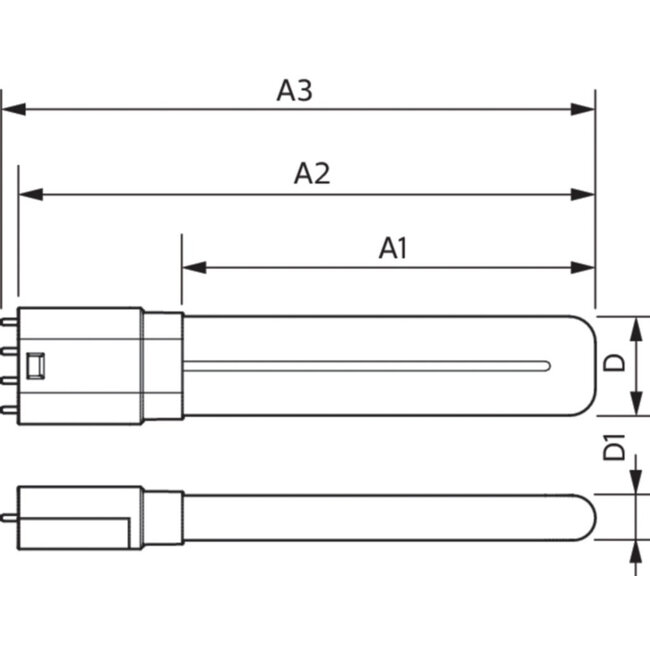 PHILIPS CorePro LED PLL EM/Mains 8W 840 4P 15701900