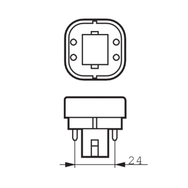 PHILIPS CorePro LED PLC 4.5W 840 4P G24q-1 70665700