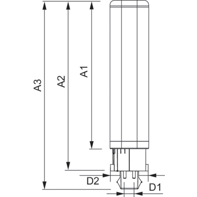 PHILIPS CorePro LED PLC 9W 840 4P G24q-3 54117300