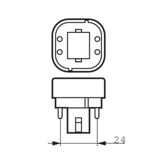 PHILIPS CorePro LED PLC 9W 840 4P G24q-3 54117300