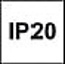TWILIGHT Inbouwspot vierkant vast GU10 WIT IP20 5413823206606