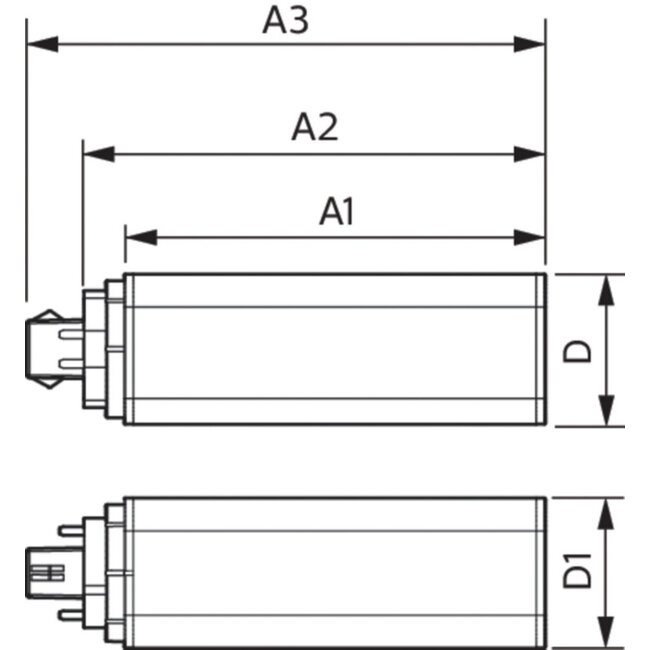 PHILIPS CorePro LED PLT HF 9W 830 4P GX24q-3 48780200