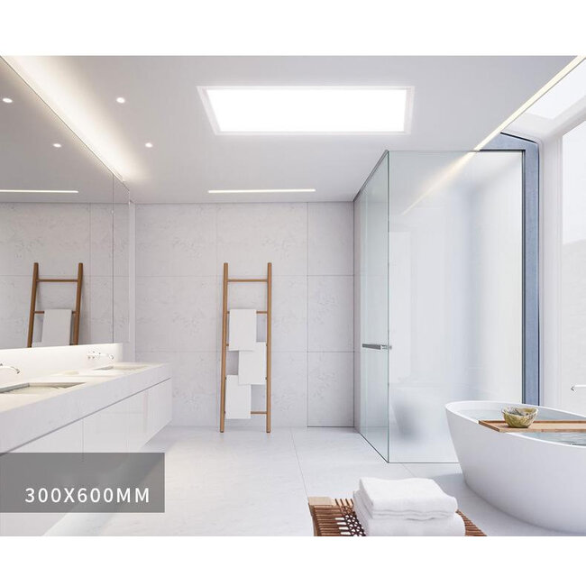 TSONG Sidelit LED paneel 300x600mm 24W 4000K IP41 wit 85Lm/W