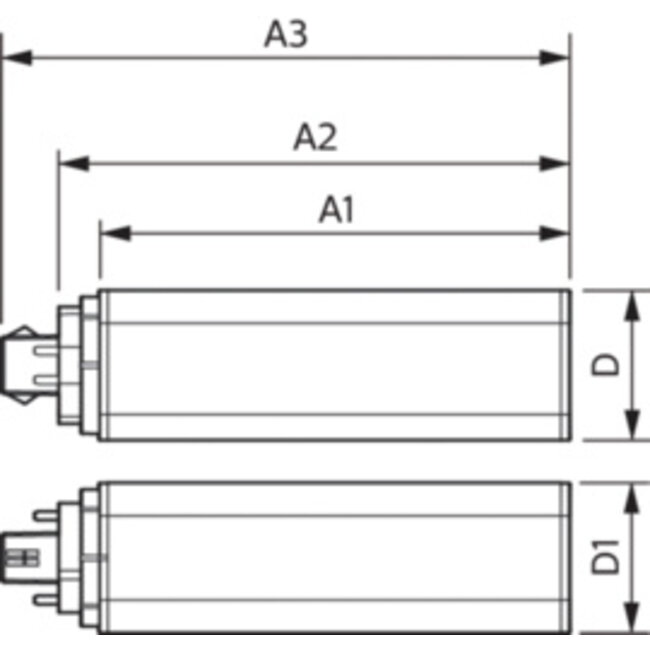 PHILIPS CorePro LED PLT HF 15W 840 4P GX24q-3 48786400