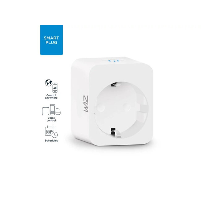 WiZ Wi-Fi IP20 Slimme stekker 230V 10A 2300W 8718699789329