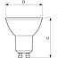 PHILIPS CorePro LEDspot 3-35W GU10 827 36D DIM 72133900