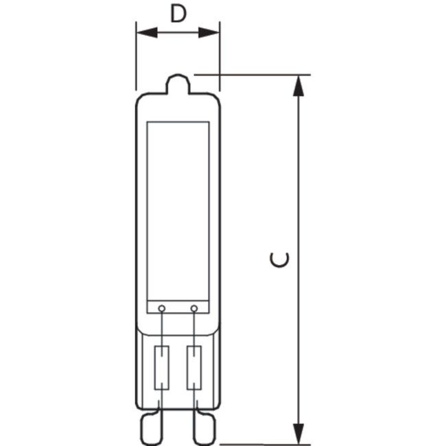PHILIPS CorePro LEDcapsule ND 3.5-40W G9 827 73506700
