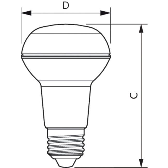 PHILIPS CoreProLEDspot DIM 4.5-60W R63 E27 827 36D 81181800