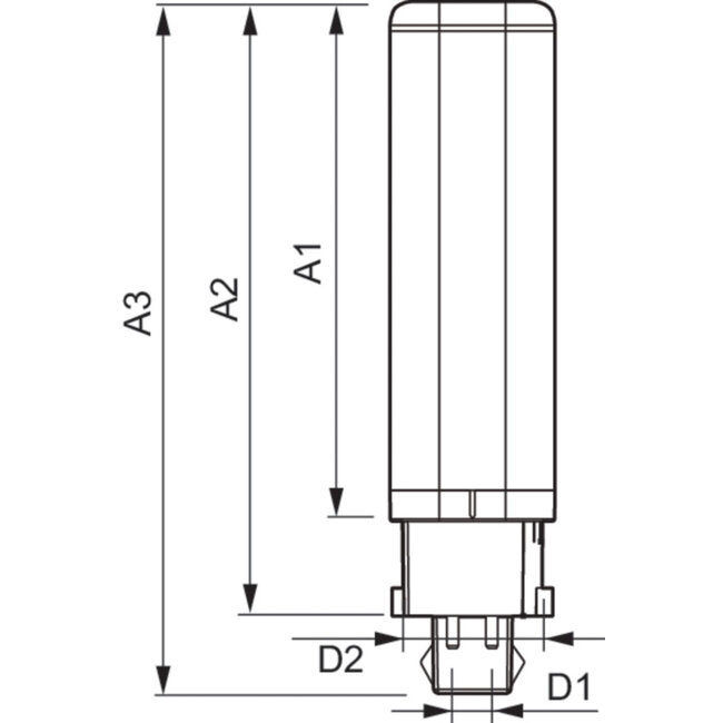 PHILIPS CorePro LED PLC 6.5W 830 4P G24q-2 54119700