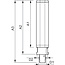 PHILIPS CorePro LED PLC 4.5W 830 2P G24d-1 70659600