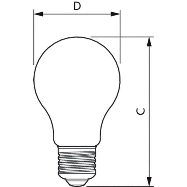 PHILIPS MASTER LEDBulb ND 2.3-40W E27 827 A60 FR G UE 18833400