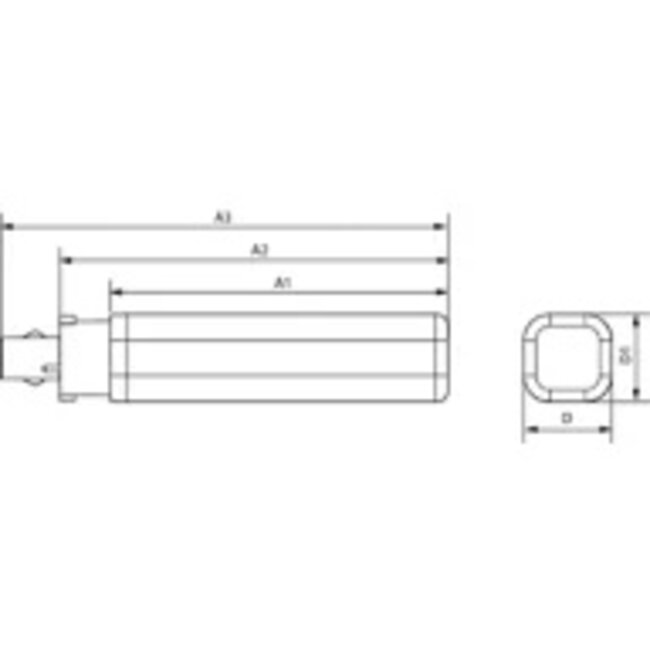 PHILIPS CorePro LED PLC 5.9W 840 2P G24d-1 28752500