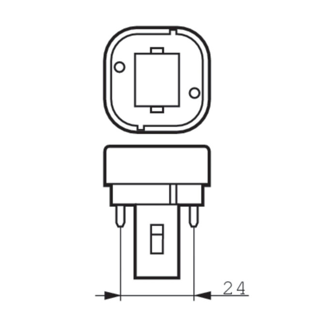 PHILIPS CorePro LED PLC 8.9W 830 2P G24d-3 28758700