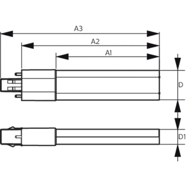 PHILIPS CorePro LED PLS 5W 840 2P G23 28660300