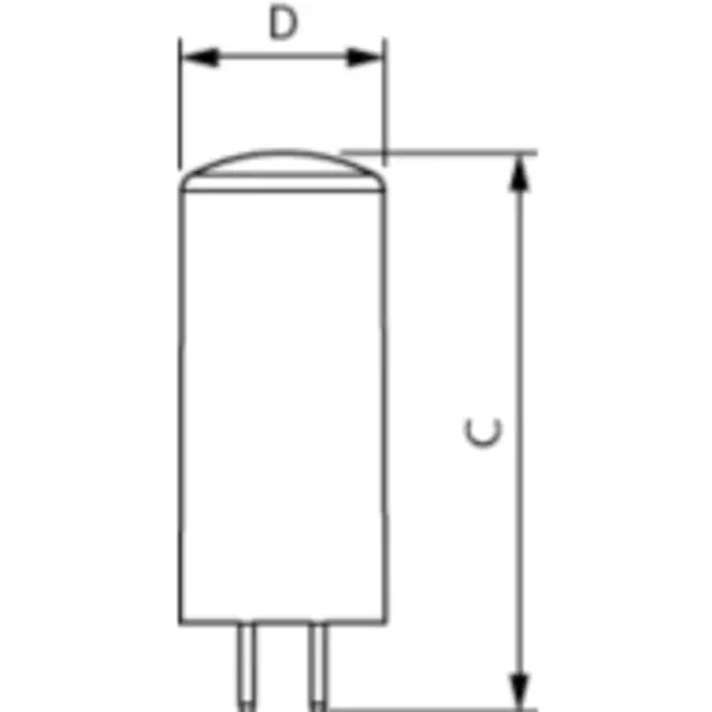 PHILIPS CorePro LEDcapsuleLV 4.2-40W GY6.35 827 D 8720169171022