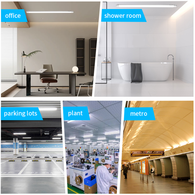 TSONG LED Tri-P Injection IP65 50W 1500mm 150 lm/W (doorvoerbedrading)