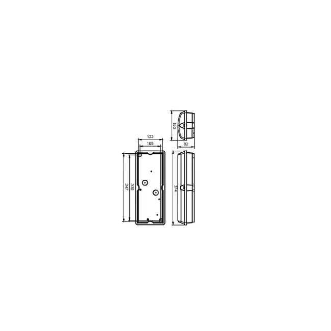 PHILIPS WL055V LED6S/830 PSR MDU WH SENSOR 8710163354095