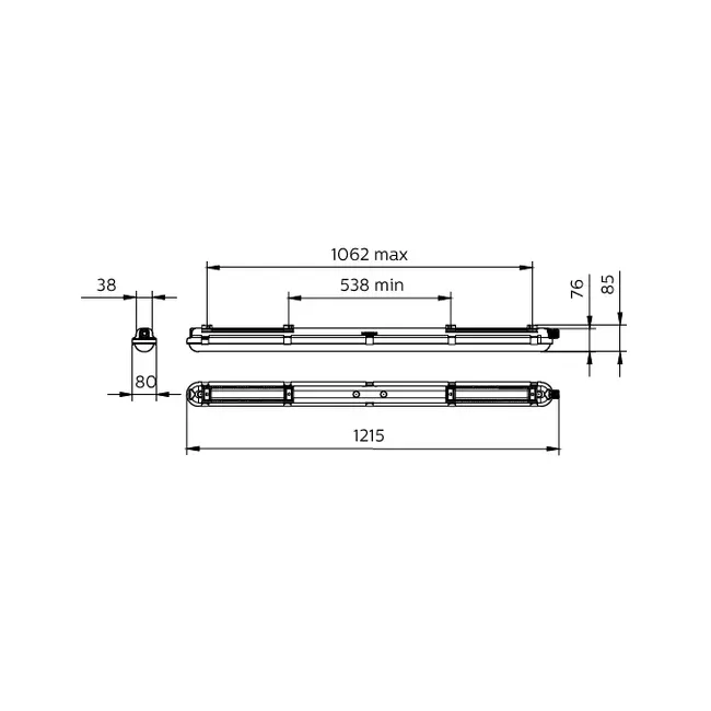 PHILIPS WT120C G2 LED27_45S/840 PSU L1200 8720169500198