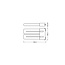 LEDVANCE DULUX LED F 24 EM V 12W 830 2G10 4058075822450